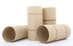 Cardboard part of toiler rolls