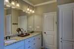 do it yourself bathroom vanity makeover by updating the vanity lights