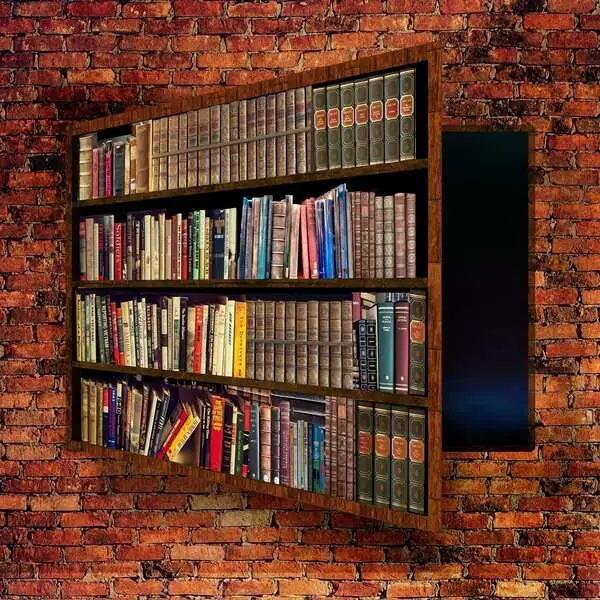 Do it yourself hidden door bookcase ideas