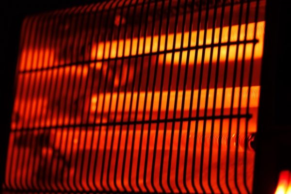 Warm propane heater